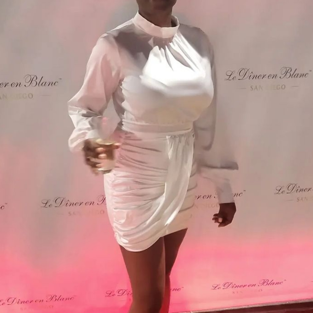 White Cocktail Dress